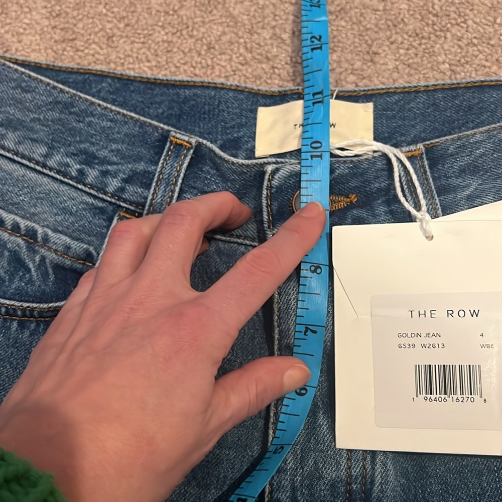 Sold NWT The Row Goldin Jeans, size 4 - Picture 11 of 14
